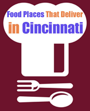 find food places that deliver in Cincinnati.